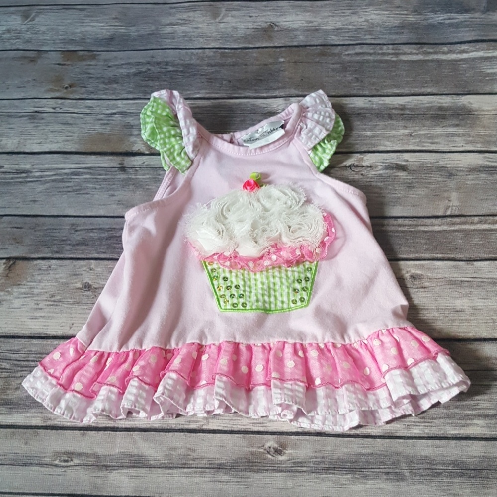 🌸$3 SALE! Sz 9m Cupcake top - Picture 1 of 2